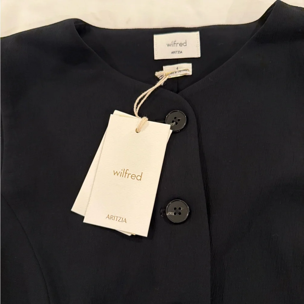Wilfred Aritzia Black Regal Vest - Picture 4 of 5